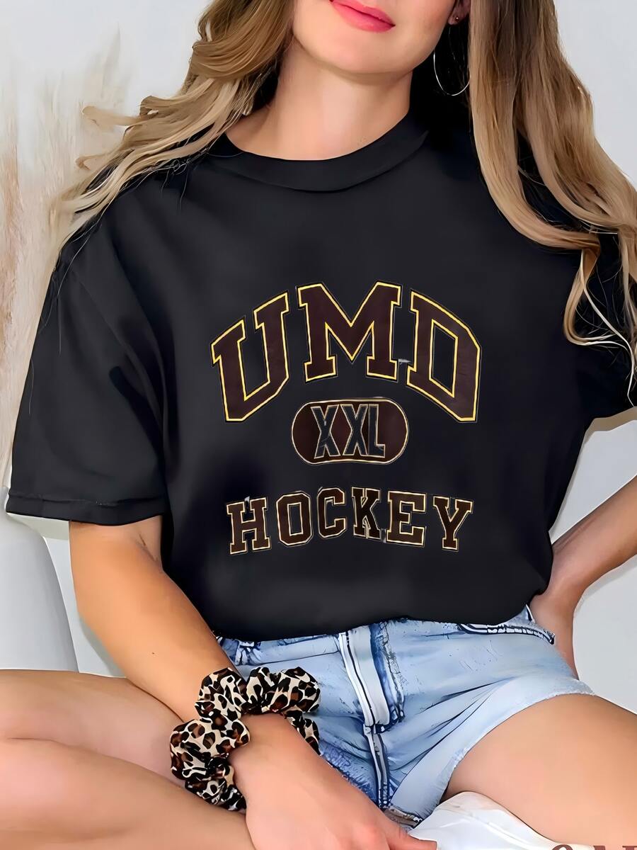 Womens 90s Ncaa University Of Maryland 'terrapins' Crewneck Sweatshirt Print Logo Grey Color Men's L T-Shirt - 黑色 - 查看 1