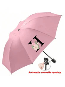 Paraguas plegable, paraguas para el sol, esencial de viaje, mini paraguas portátil de bolsillo de doble uso con protección solar, paraguas automático completamente, protección UV, reforzado, unisex, a prueba de viento, paraguas plegable compacto, protección solar y sombrilla para exteriores, lindo paraguas de campista, plegable grande, pequeño, mediano unisex, impermeable y ligero - Multicolor - Ver 23