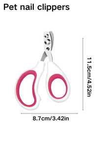 1 Piece Newest European And American Pet Nail Clippers, Including Blind Cut Nail Clippers With Round Hole, Anti-Accidental Nail Clippers For Cats And Dogs, Pet Supplies, Stainless Steel Nail Clipper Tools, Best Selling Pet Nail Clippers In The Middle East - Multicolor - View 10