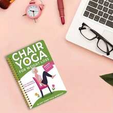 30-Day Chair Yoga Book, Featuring 40+ Low-Impact Exercises - A Chair Yoga Guide For Seniors And Beginners, With Step-By-Step Illustrated Poses And Home And Office Workout Plans - CP-203 - Xem 4