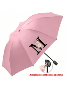 Paraguas plegable, paraguas para el sol, esencial de viaje, mini paraguas portátil de bolsillo de doble uso con protección solar, paraguas automático completamente, protección UV, reforzado, unisex, a prueba de viento, paraguas plegable compacto, protección solar y sombrilla para exteriores, lindo paraguas de campista, plegable grande, pequeño, mediano unisex, impermeable y ligero - Multicolor - Ver 19