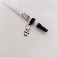 2个混色防丢防滑电子烟笔挂件，适用于钢笔和电子烟，绿叶挂件，420配件，510电子烟电池挂件 - 彩色 - 查看 4