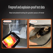 Small Electronic Explosion-Proof Storage Pouch Flame Resistant Lipo Battery Bag, Battery Charging Storage Pouch Battery Storage Bag With Zipper Closure - Durable Protective Storage Case Coin & Card Storage Pouch Suitable For Home, Office, School, Business Travel