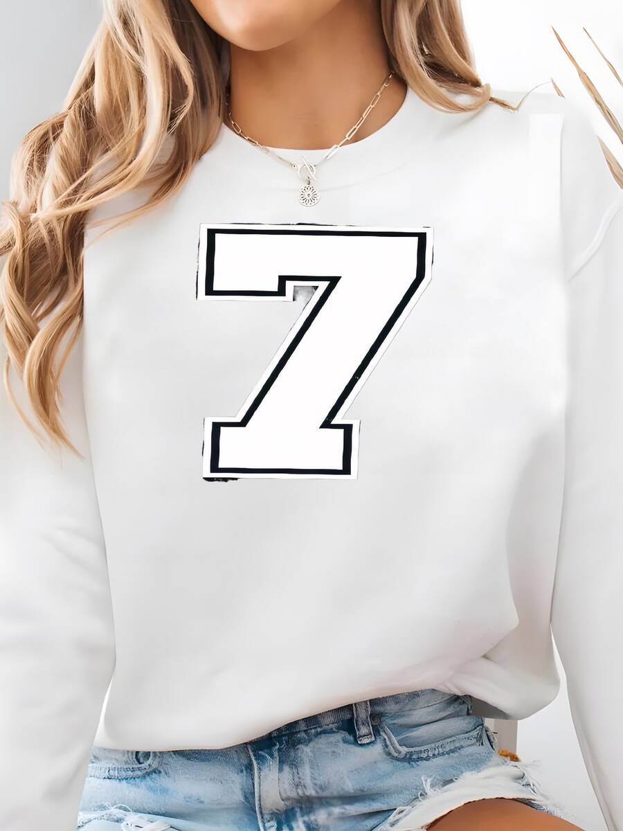 Women Sports Sweatshirts - White - View 1
