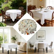 1 chiếc/36 chiếc khăn trải bàn chống nhăn họa tiết động vật mùa xuân & hè, viền dập nổi, hình chữ nhật/tròn, nhiều kích cỡ, chất liệu sợi polyester, thích hợp cho ăn uống trong nhà/tiệc ngoài trời. - Rượu sâm banh - Xem 2