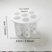 1个3D打印水培植物生长模具，可拆卸可重复使用的塑料种植盒，易于换水，无需用电，塑料材质，使用方便，多种颜色可选，适用于室内/室外，经久耐用且易于清洁，适用于家庭、园艺、办公室或花园。 - 彩色 - 查看 2