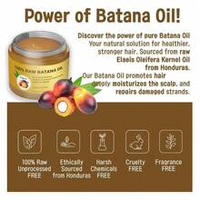 100% Pure Batan Oil | Natural Hair Care Oil | Prevents Split Ends | Nourishes Hair For Smoother Hair, Suitable For All Hair Types - Màu vàng - Xem 4
