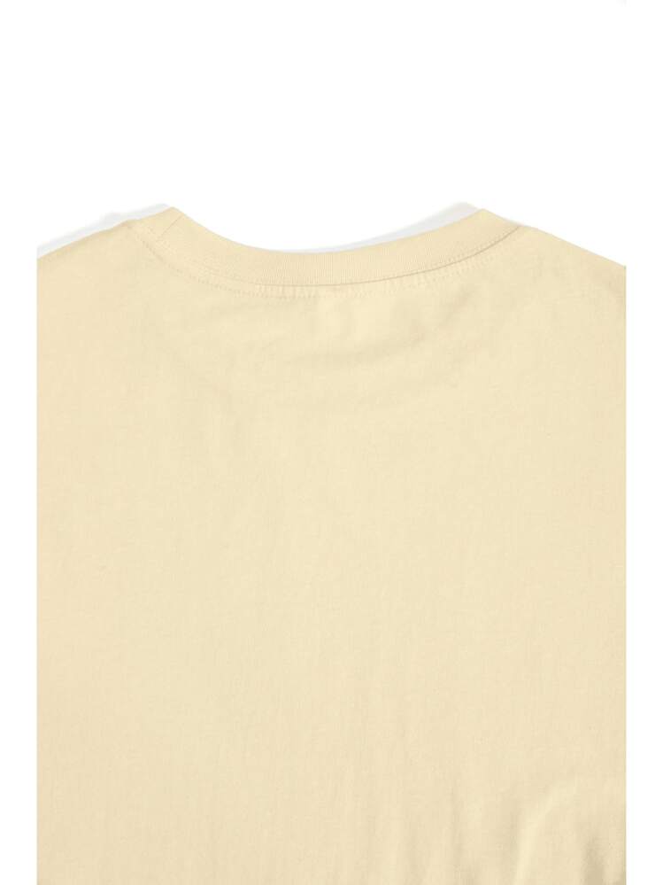 Balance Written With Lines Symbolizing Equilibrium 100% Cotton Casual T Shirt Represents Harmony Between Opposing Forces Perfect Addition To Your Wardrobe - 杏色 - 查看 5