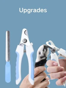 1 Piece Newest European And American Pet Nail Clippers, Including Blind Cut Nail Clippers With Round Hole, Anti-Accidental Nail Clippers For Cats And Dogs, Pet Supplies, Stainless Steel Nail Clipper Tools, Best Selling Pet Nail Clippers In The Middle East - Multicolor - View 7