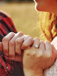 1pc Couple Style Little Finger Keychain, Couples Anniversary/Valentine's Day Gift For Girlfriend, Boyfriend, Friend, His/Her, Couple Keychain, Wife/Husband Keychain Pendant, Keychain Lanyard - Multicolor - View 3