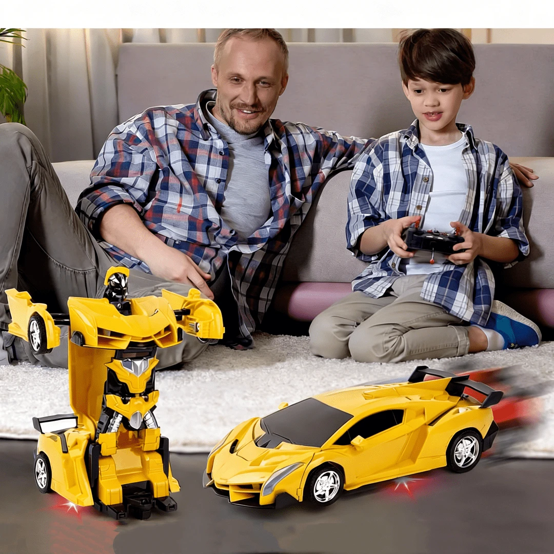 Kids Remote Control Cars - Yellow - View 1