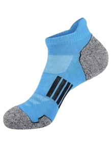 1/6 Pairs Men's Casual Boat Socks, Soft & Comfortable, Stylish & Minimalist, Great Gift - Multicolor - View 9