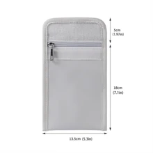 Small Electronic Explosion-Proof Storage Pouch Flame Resistant Lipo Battery Bag, Battery Charging Storage Pouch Battery Storage Bag With Zipper Closure - Durable Protective Storage Case Coin & Card Storage Pouch Suitable For Home, Office, School, Business Travel