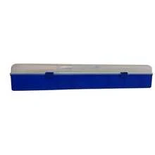 Wielowarstwowa skrzynka na sprzęt wędkarski 29 cm / 45 cm, profesjonalny, przenośny, 3-poziomowy organizer do przechowywania przynęt z przezroczystymi przegródkami, trwała torba na sprzęt ze wzmocnionym uchwytem (niebieska) - Biały - Zobacz 7