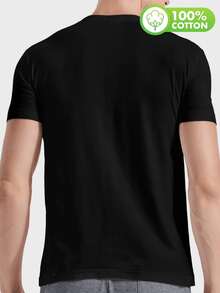 Men's Black Rock Band Graphic T-Shirt With Spider-Punk Guitarist Design - Casual Round Neck For Summer, Themed Events And Comic-Con - Punk Rock Style Inspired By Spidey, Machine Washable - 黑色 - 查看 4