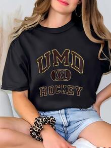 Womens 90s Ncaa University Of Maryland 'terrapins' Crewneck Sweatshirt Print Logo Grey Color Men's L T-Shirt - 黑色 - 查看 2