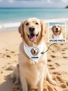 Khăn quàng cổ cho chó cá nhân hóa, có thể in ảnh/tên/chữ/ngày tháng. Khăn quàng cổ cho chó tùy chỉnh, có thể in ảnh và tên thú cưng, ví dụ như khăn quàng cổ "Chủ của tôi sắp kết hôn", khăn quàng cổ cho chó, khăn quàng cổ đính hôn, khăn quàng cổ thông báo đính hôn, khăn quàng cổ cưới cho chó, bộ khăn quàng cổ "Cô ấy đã nói đồng ý", thích hợp làm phụ kiện chụp ảnh thông báo đính hôn, trang phục cưới cho chó trong tiệc cô dâu, quà tặng cho cô dâu tương lai, cũng là một món quà Giáng sinh lý tưởng. - Nhiều phong cách - Xem 8