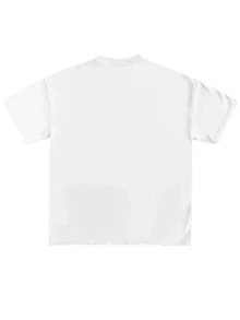 QB1 Bootleg Football Graphic T-Shirts _ Premium Quality Heavyweight Football Shirt For Adults & Kids (1) - 白色 - 查看 2