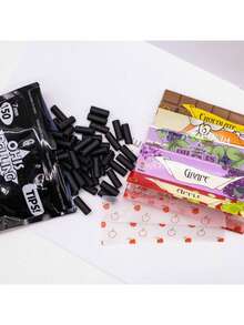 6pcs Portable Accessory Set, Patterned Rolling Papers, 120pcs Large Bag Filters, 110mm Large Size Rolling Papers, Evenly Burning, Accessories, Ideal For Holiday Gifts And Party Favors, Valentine's Day - Multicolor - View 12