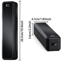 Marklife X8 便携式 A4 热敏打印机，无线蓝牙旅行打印机，兼容笔记本电脑和智能手机，无需墨水，支持 8.5 英寸 x 11 英寸美式信纸，小巧设计，适用于家庭、办公室、商务和学校，兼容 iOS 和 Android 系统。 - 彩色 - 查看 3