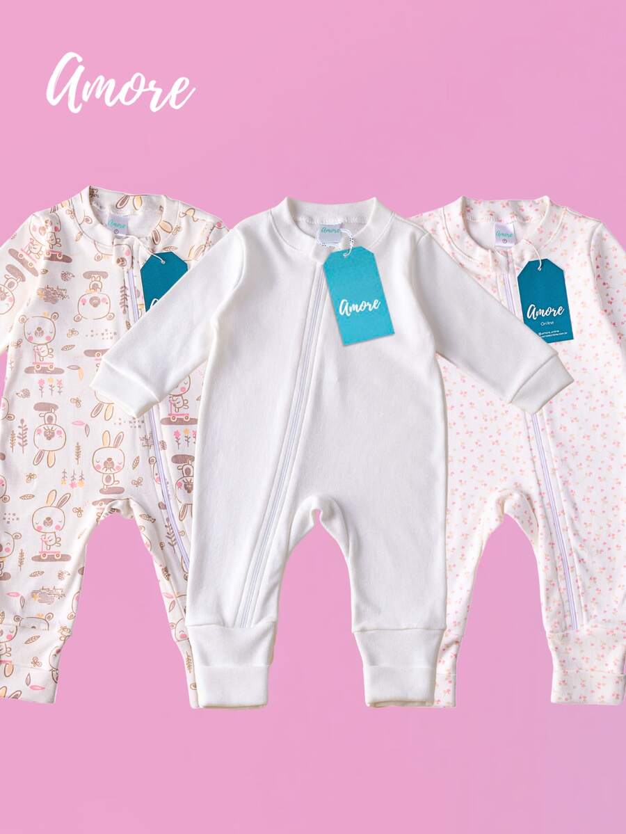 Set Of 3 -Themed  - 100% Cotton Suedine - Multicolor - View 1