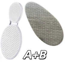 Nano Glass Foot Rasp, Foot Stone Foot Care Artifact, Dead Skin Callus Remover, Foot Scraper, Home Use, Travel Great Gift. - White - View 10