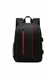 大容量多功能相机背包，男女通用休闲背包，适用于相机、无人机、15英寸和16英寸笔记本电脑、微单相机，是情人节的完美礼物，相机包、充电器收纳包，男女通用，充电器包 - 彩色 - 查看 12