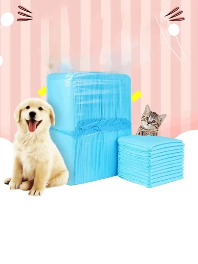 Disposable Dog Training Pads, Suitable For Dogs, Cats, Rabbits And Hamsters, Waterproof And Super Absorbent, Odor-Locking, Dog Toilet Training, Pet Training Pads, Leak-Proof Design, Hygienic Pet Care, Disposable Pads, Petsafe Material, Small Animal Care