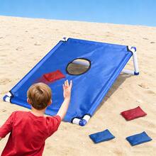 Outdoor Sports Toy Set Featuring 1Game Boards And 6 Sandbags, Including A Throwing Board Rack For Tossing Sandbags. This Fun Competitive Target Disc Is Perfect For Yard Games And Party Activities, Making It An Ideal Beach Game Set - Multicolor - View 10