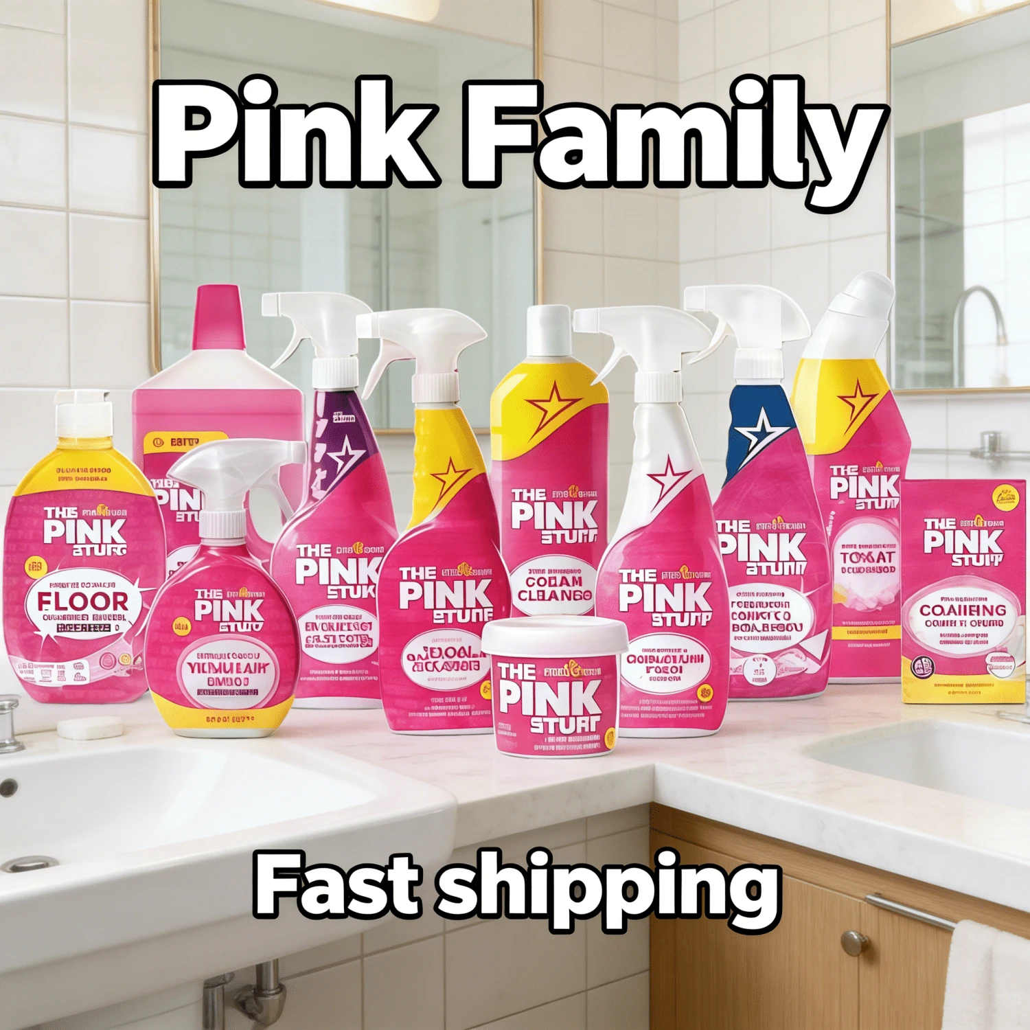 Stardrops The Pink Stuff All Purpose Cleaning Paste - Miracle Paste For Stain Removal, Rust & Grime Cleaning, Non-Scratch Formula For Cookware, Grills, Tiles & More, Versatile Home & Kitchen Cleaner,Household Items,Cleaning Supplies,Kitchen Accessories,Cleaning - 粉色 - 查看 1