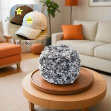 1pc Polyester 100.00% Yarn, Thick Yarn For DIY Knitting And Crocheting Blanket DIY Knitting Crafts Supplies - Multicolor - View 4