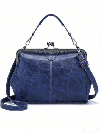 1 pieza Bolso de mujer asequible, suave y de estilo retro, con gran capacidad y múltiples bolsillos, con correa desmontable, portátil, de hombro y bandolera, cartera de embrague para fiesta, cena, regalo de cumpleaños, estilo aleatorio