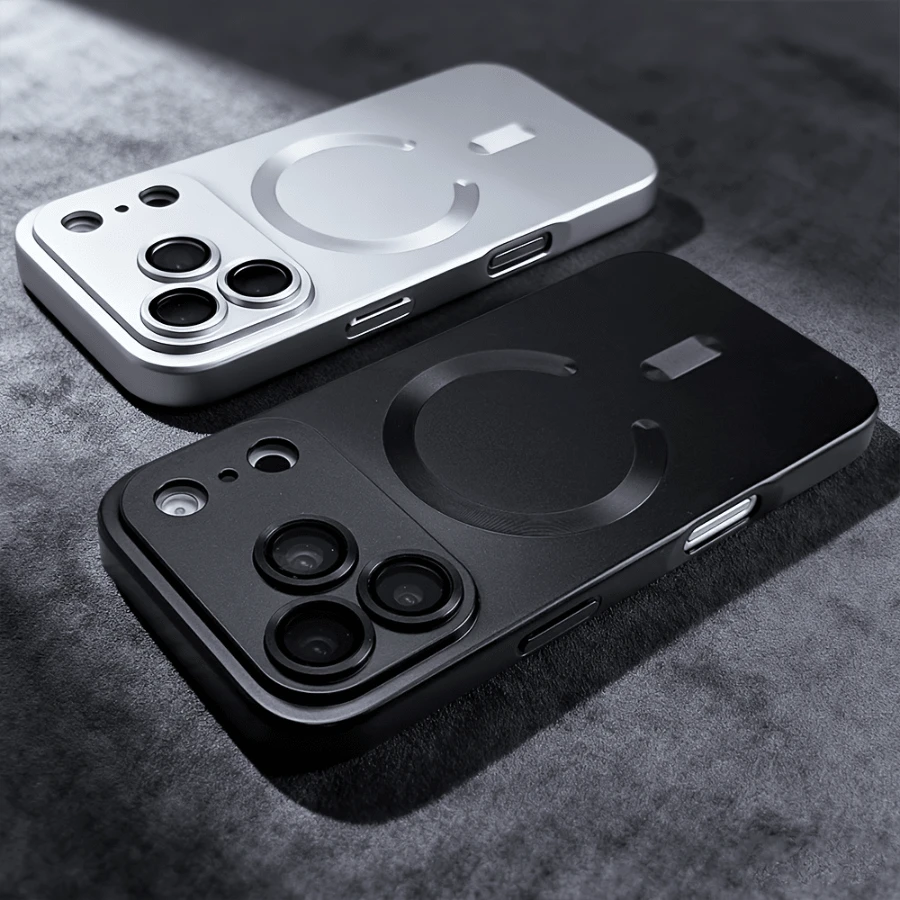 新款时尚金属漆磁吸镜头保护盖，兼容 17 Air 16 E 15 14 Plus 13 12 11 Pro Max（支持无线充电），兼容三星 Galaxy S26/S26Plus/S26Ultra/S25FE/S25Ultra/S25/S25Plus/S24/S24FE/S24Plus/S24Ultra/S23FE/S23Ultra/S23Plus/S23/S22/S22Ultra/S22Plus/S21/S21FE/S21Ultra/S21Plus/S20/S20FE/S20Ultra/S20Plus/A56/A36/A16/A26/A17/A25/A54/A34/A14/A24/A06 - 黑色 - 查看 1