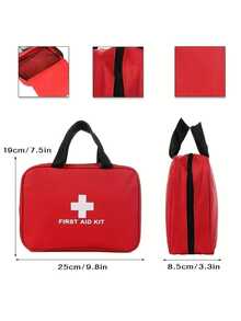 1pc Large First Aid Bag, Emergency Kit For Car, Outdoor, Travel, Rescue, First Aid Supplies Storage Bag - Multicolor - View 2