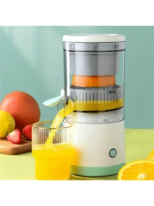 Akane 1 件便携式多功能榨汁机，自动榨汁和分离 - 新鲜橙汁杯，带 USB 充电，适用于厨房 - 彩色 - 查看 3