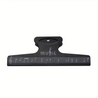 4pcs Music Score Clips, Premium Music Score Clips, Book Clips, Stationery File Clips, Fixed Music Score Clips, Musical Note Binder Clips, Piano Music Score Clips, Drum Score Clips, Musical Instrument Accessories, Piano Accessories, Suitable For Piano, Guitar, Violin Music Stands, High-Quality Student Stationery Book Clips, Band & Orchestra Clips Accessories, Multipurpose, Perfect For Guitar Accessories, Music Gifts, Student Gifts, Music Class Supplies, Office Supplies, Birthday Gifts, Performance Event Accessories