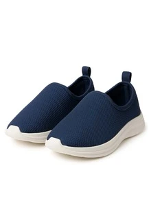 Unisex Kids' Easy-To-Fit Athletic Shoes - Sizes 20 To 34 - 藏蓝色 - 查看 3