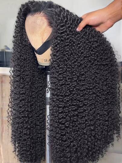 CEXXY 13x6 brasilianische tiefe Welle lockige Spitze Vorderseite menschliches Haar Perücke für Frauen HD Transparente Spitze Perücken Pre-Geplückt natürliche Haarlinie mit Babyhaar Tiefe Teil 7x5 Glueless Spitze Perücke Anfänger freundlich Einfach installieren Kein Kleber erforderlich 360 Full Spitze Vorderseite Perücke menschliches Haar für Ponytail Bun Updo Schutzstile