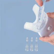 6支/包 PAP深层清洁牙齿美白笔，日常使用美白凝胶 - 藍色 - 查看 6