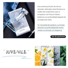 Set de Perfumes para Hombre (4 Fragancias) – Fresco, Cítrico y Amaderado | compactos y portátiles | Ideal para uso diario o regalo - Múltiples aromas - Ver 5