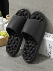 静音防漏拖鞋，防滑浴室淋浴拖鞋，镂空EVA室内浴室拖鞋 - 彩色 - 查看 16