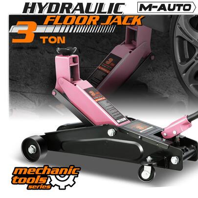 Low Profile Hydraulic Trolley Service/Floor Jack, 2 Ton (4000 Lbs) Capacity, Lifting Range 5.1"-13",