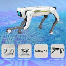 Intelligent Robot Dog - Remote Control, Special Effects Robot Dog, Dancing, Multi Functional, Intelligent Programming Companion Toy Christmas Gift Robot Dog, Wireless Remote Control Dog, AI Voice Control Can Connect To Mobile Phone - White - View 14
