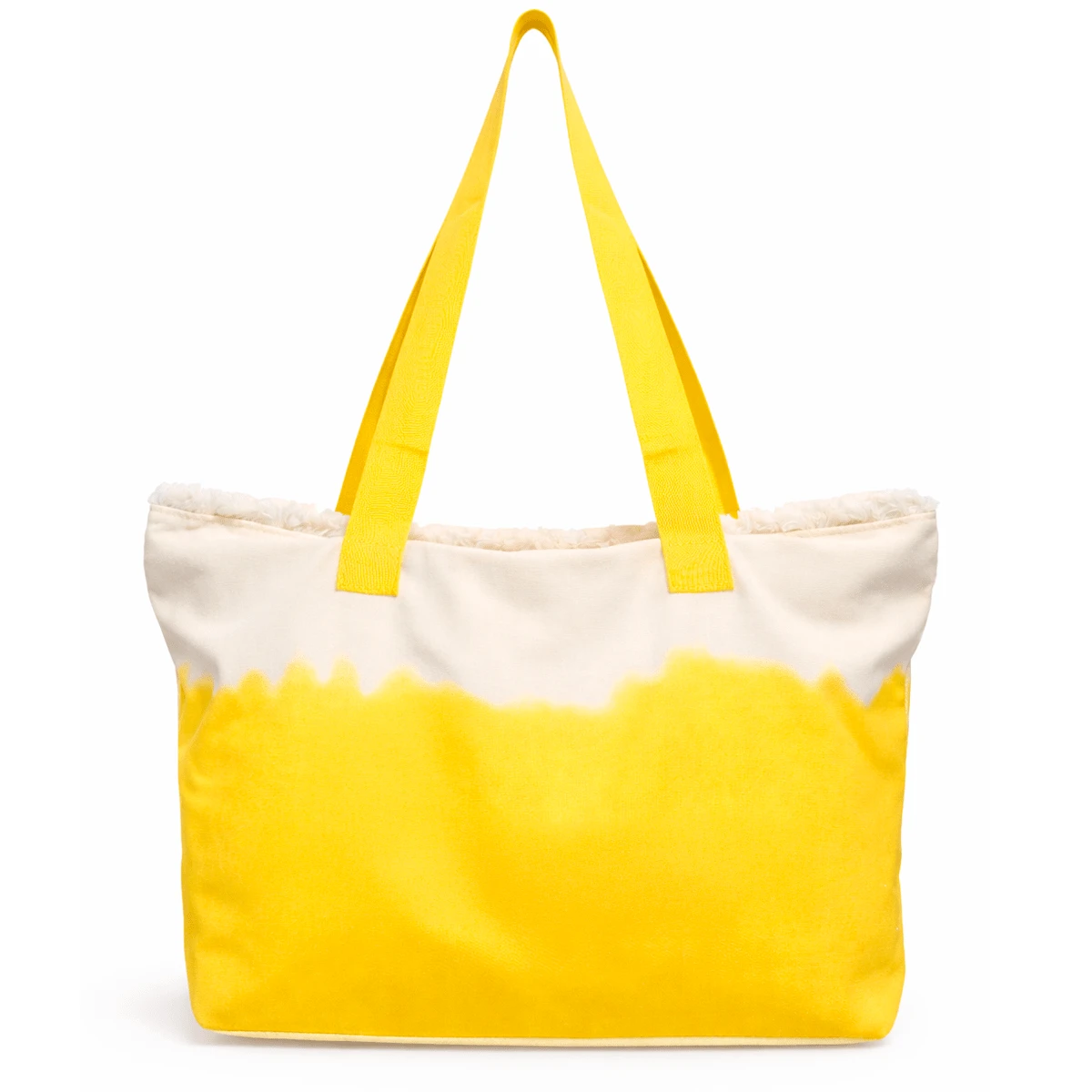 Bolsa Tote Summer Praia Piscina Lazer Marrom Com Forro Interno
