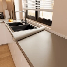 哑光自粘乙烯基墙纸，防油、防水、防潮，可移除墙贴，房间装饰和墙面装饰，适用于厨房、卧室、客厅、抽屉、衣柜、橱柜等，家居装饰贴纸，艺术墙贴 - 彩色 - 查看 22