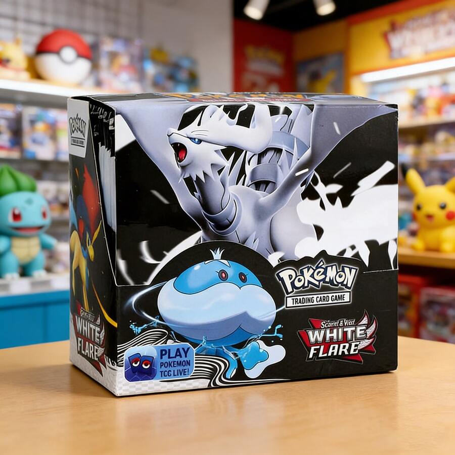 1/4 Pack White Blaze Series TCG Battle Cards, Collectible Trading Card Game, Anime Merchandise - Party Favor, Holiday Gift, Trading Card Game