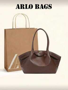 New Vintage Genuine Leather Women's Fashion Shoulder Bag/Crossbody Bag, Multi-Functional Special Edition, Refined And Elegant, Large Capacity, Durable And Lightweight, Versatile For Shopping, Work, Travel, Business, Cosmetics Storage, Can Be Used As An Office Bag