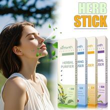Four Natural Lavender & Mint Scent Sticks. This Portable Herbal Diffuser Provides Respiratory Support, Soothes The Throat, Sinuses, And Oral Cavity, And Aids In Lung Cleansing. Featuring An Elegant Cylindrical Design And Concentrated Plant Essences, It Is A Must-Have, Smoke-Free Companion For Both Home And Travel. - 藍色 - 查看 7
