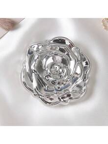 1/5 chiếc gương tròn gấp màu vàng hồng, gương trang điểm cầm tay di động có chân đế, gương trang điểm du lịch nhỏ gọn, gương trang điểm để bàn, gương trang điểm họa tiết hoa hồng dễ thương, lý tưởng cho cô dâu, sinh viên đại học, du khách, và là món quà hoàn hảo cho Ngày Valentine và Ngày của Mẹ, quà tặng, du lịch, đồ dùng giá rẻ, vật dụng cần thiết khi đi du lịch. - Nhiều màu - Xem 12