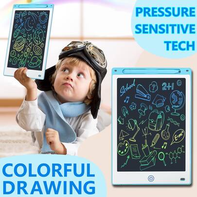 3 قطع/قطعة واحدة لوح كتابة LCD 10 بوصة، لوح رسم للأطفال، لوح سحري، لوح أبيض، لوح رسم ملون، شاشة ملونة، مناسب للمدرسة والمكتب، يحفز إبداع الأطفال! قابل لإعادة الاستخدام، أداة تعليمية منزلية، لوازم العودة إلى المدرسة، هدية للعطلات